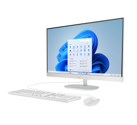 HP 27 AiO 27-cr0067ny Kompiuteris 27'' FHD IPS i7-1355U 16GB 512GB SSD FreeDos, Shell White
